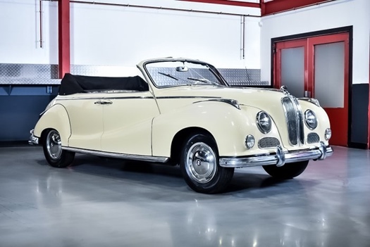 1955 BMW 502 - 4 Door Baur Convertible 3.2 V8 oldtimer te koop