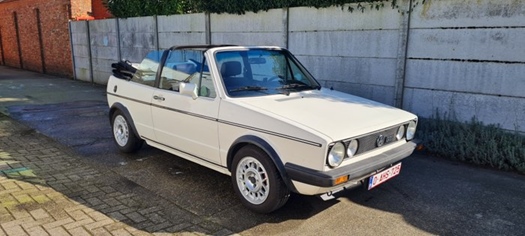 1983 Volkswagen Golf GLI Cabriolet oldtimer te koop