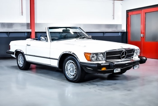 1975 Mercedes 450SL oldtimer te koop
