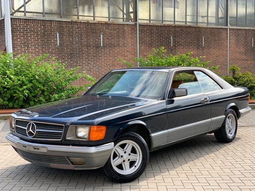 1984 Mercedes 500SEC oldtimer te koop