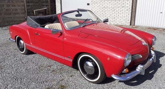 1969 Volkswagen Karmann Ghia Cabriolet 1500 oldtimer te koop