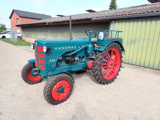 1951 Hanomag Brillant R28B oldtimer tractor te koop