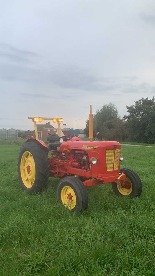 1963 David Brown 990 oldtimer tractor te koop