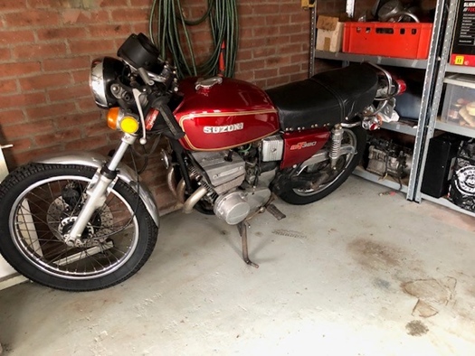 1977 Suzuki GT380 oldtimer motorfiets te koop