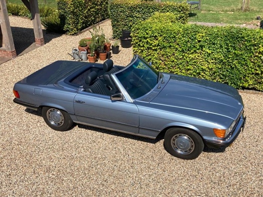 1985 Mercedes 380SL oldtimer te koop
