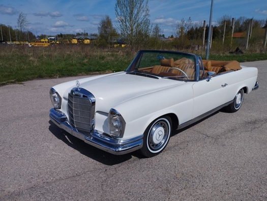 1962 Mercedes 220 SE Convertible oldtimer te koop