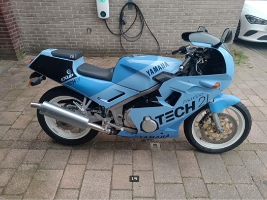 1988 Yamaha 2kr fzr250 oldtimer motorfiets te koop