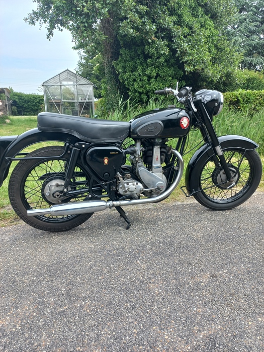 1956 BSA B 31 oldtimer motorfiets te koop