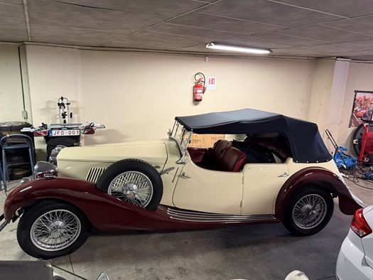 1938 MG SA Charlesworth cabrio 4 deurs vooroorlogse oldtimer te koop