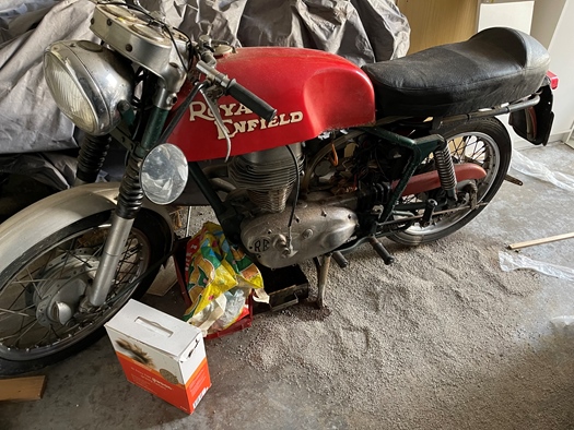 1969 Royal Enfield Continental GT oldtimer motorfiets te koop