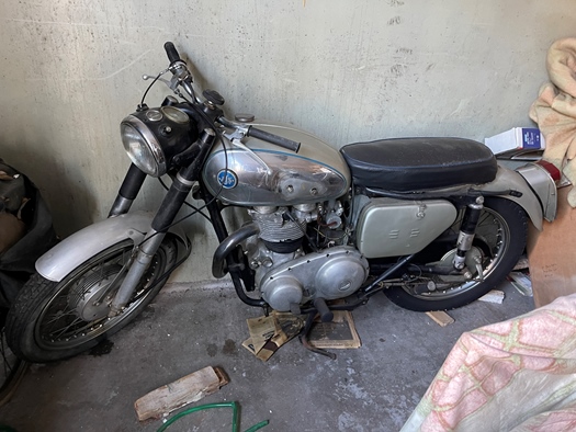 1962 AJS 31 oldtimer motorfiets te koop