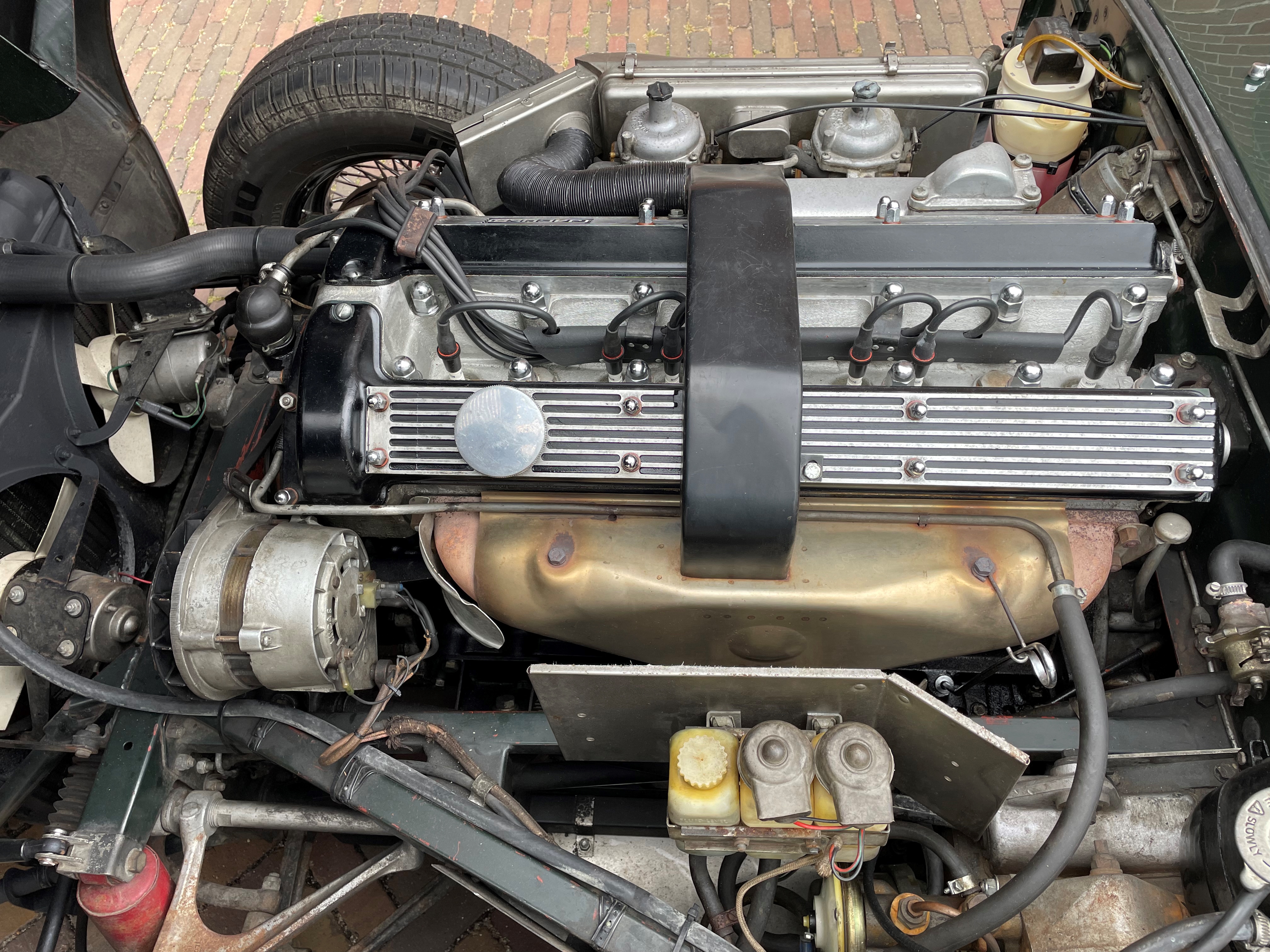 1970 Jaguar E-type 4.2 roadster oldtimer te koop