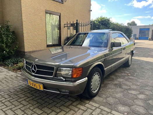 1986 Mercedes 500 sec oldtimer te koop
