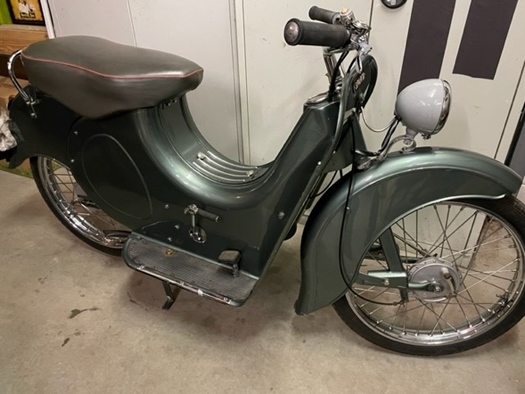 1956 Sparta Scooter 98 cc  oldtimer motorfiets te koop