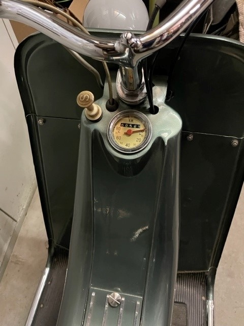 1956 Sparta Scooter 98 cc  oldtimer motorfiets te koop