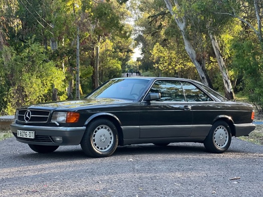 1987 Mercedes 560 SEC oldtimer te koop