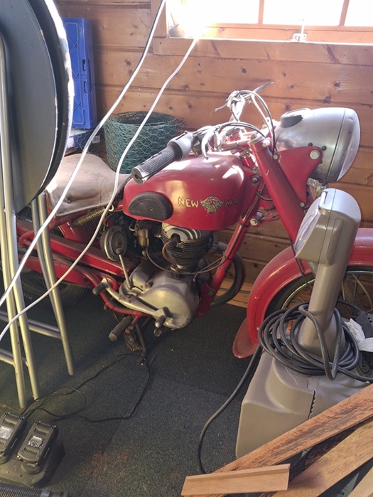 1950 New Map c4t134 oldtimer motorfiets te koop