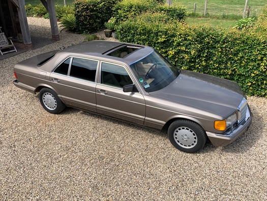 1989 Mercedes 420 sel 8 cyl oldtimer te koop