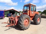 1973 Massey Ferguson MF 1800 Caterpillar V-8 oldtimer tractor te koop
