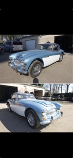 1967 Austin-Healey 3000 MKIII fase 2 oldtimer te koop