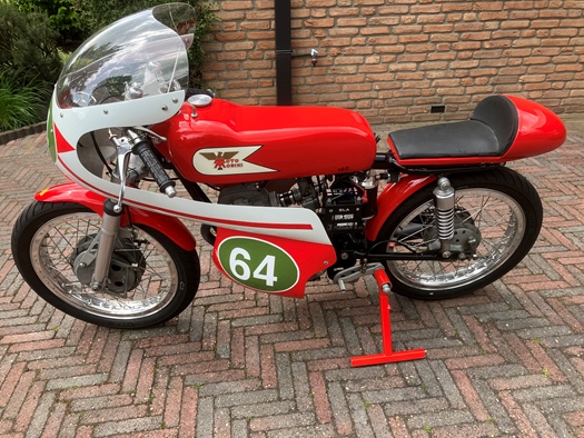 1965 Moto Morini Classicracer 125 cc settebello oldtimer motorfiets te koop