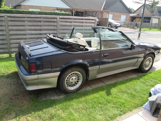 1990 Ford Mustang 5.0 GT cabrio oldtimer te koop