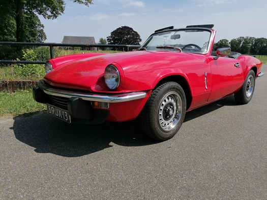 1976 Triumph Spitfire 1500 met overdrive  oldtimer te koop