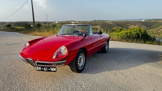 1967 Alfa Romeo Spider 1600 Duetto "Osso di Seppia" oldtimer te koop