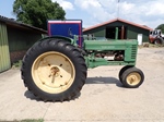 1950 John Deere B Styled  electric start oldtimer tractor te koop