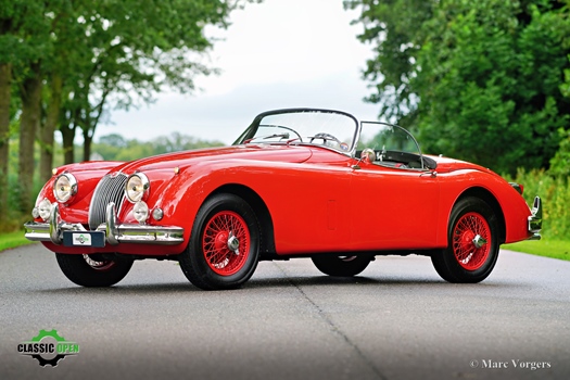 1958 Jaguar XK150 OTS met Overdrive oldtimer te koop