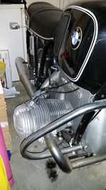 1969 BMW R60/5 oldtimer motorfiets te koop
