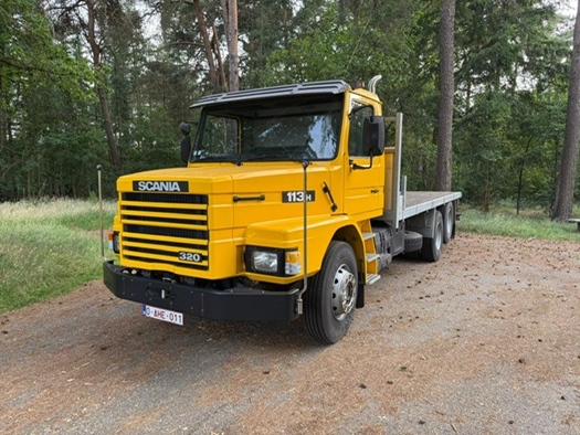 1989 Scania 113H oldtimer vrachtwagen te koop