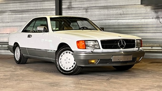 1987 Mercedes 560 SEC - 77.000 Km oldtimer te koop