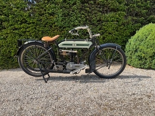 1919 Triumph H vooroorlogse oldtimer motorfiets te koop