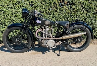 1929 Gillet 500 Super Sport vooroorlogse oldtimer motorfiets te koop