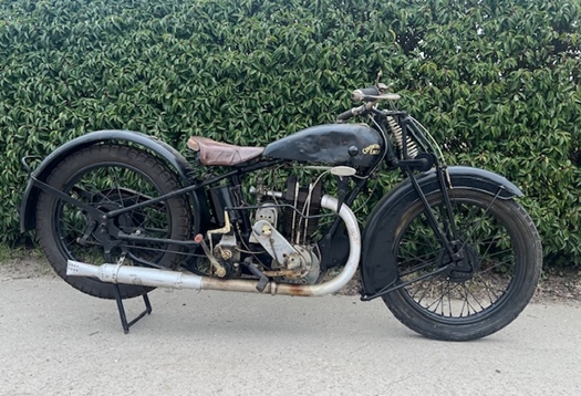 1929 Coventry Eagle D44 vooroorlogse oldtimer motorfiets te koop
