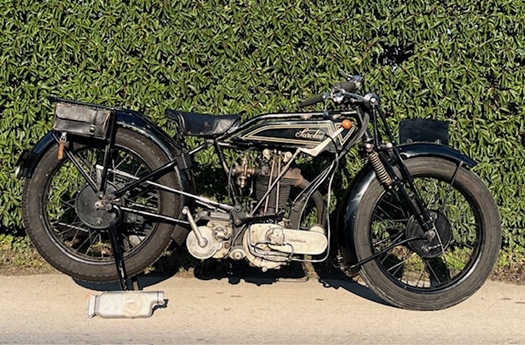 1928 Sarolea 25N vooroorlogse oldtimer motorfiets te koop
