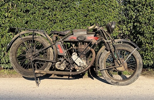 1927 Terrot HSS vooroorlogse oldtimer motorfiets te koop