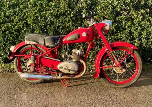 1954 Gillet Légia 200cc Grand Luxe oldtimer motorfiets te koop