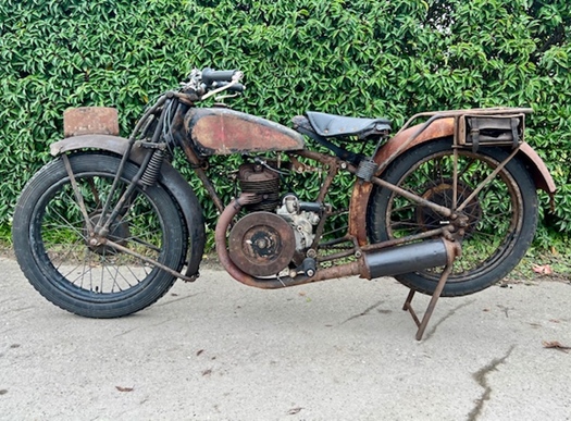 1929 Gillet Tour du Monde vooroorlogse oldtimer motorfiets te koop