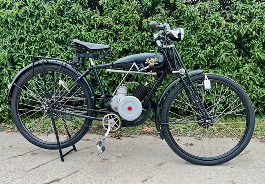 1936 Gillet 98cc vooroorlogse oldtimer motorfiets te koop