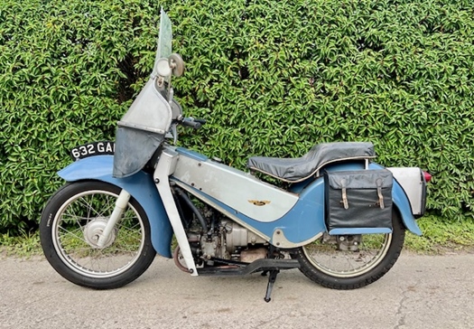 1960 Velocette le200 mk3 oldtimer motorfiets te koop