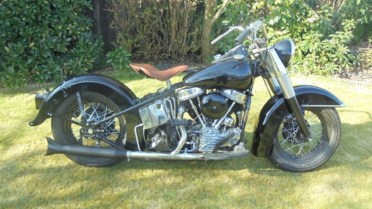 1950 Harley-Davidson FL oldtimer motorfiets te koop