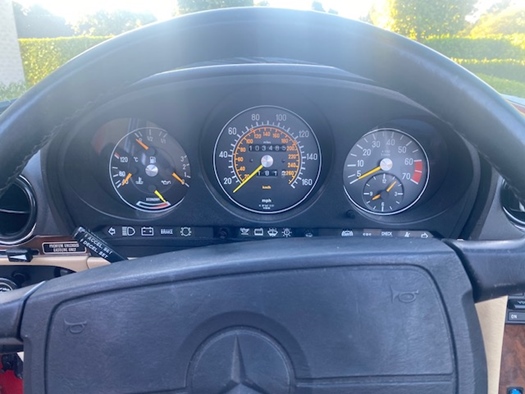 1989 Mercedes r107 560 sl oldtimer te koop