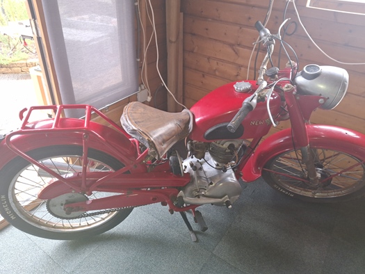 1950 New Map c4t134 oldtimer motorfiets te koop