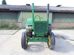 1938 John Deere D Unstyled on rubber oldtimer tractor te koop