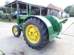 1938 John Deere D Unstyled on rubber oldtimer tractor te koop