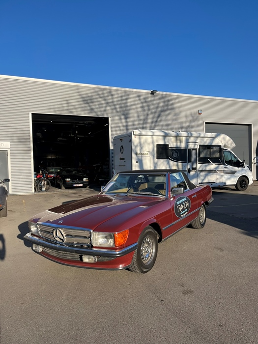 1984 Mercedes 380SL oldtimer te koop