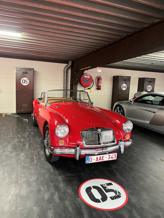 MG A oldtimer te koop