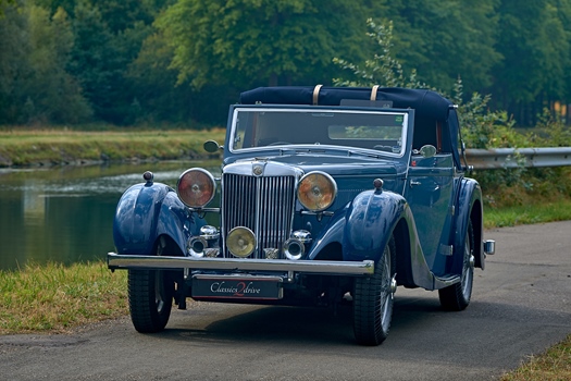 1938 MG SA Tickford Drophead Coupé vooroorlogse oldtimer te koop